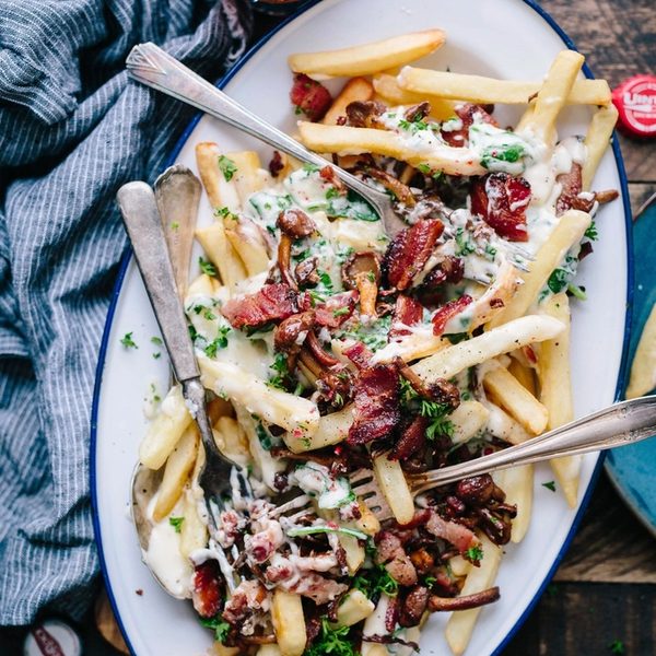Batata G com Cheddar e Bacon